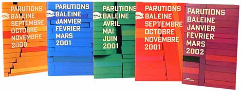 catalogues des parutions baleine